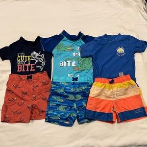 Boys rashguard swim wear 24m
